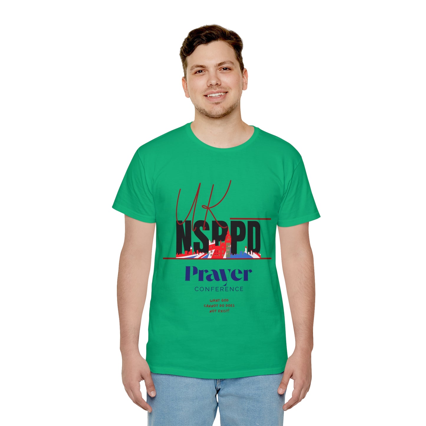 NSPPD UK Prayer Conference 2025 – Official Unisex Rocker T-Shirt