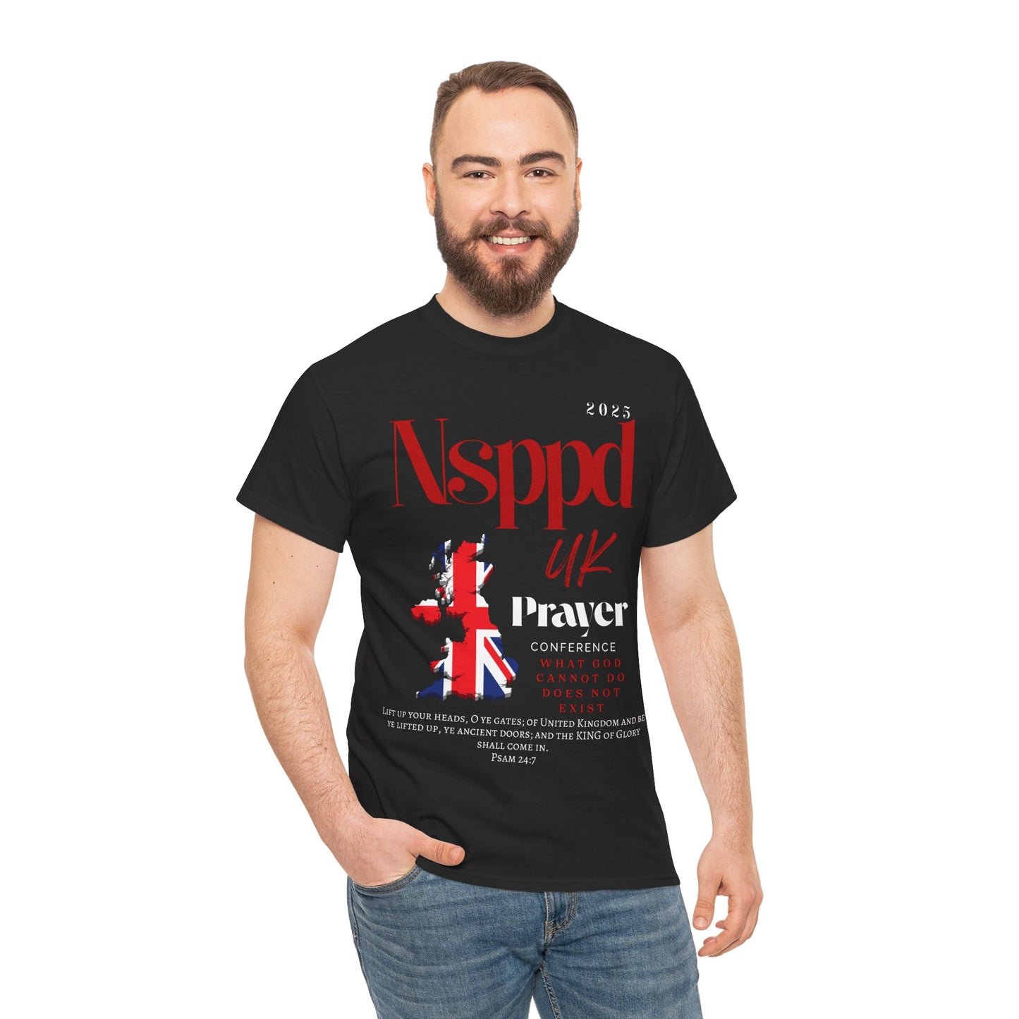 NSPPD UK Prayer Conference Unisex Heavy Cotton Tee