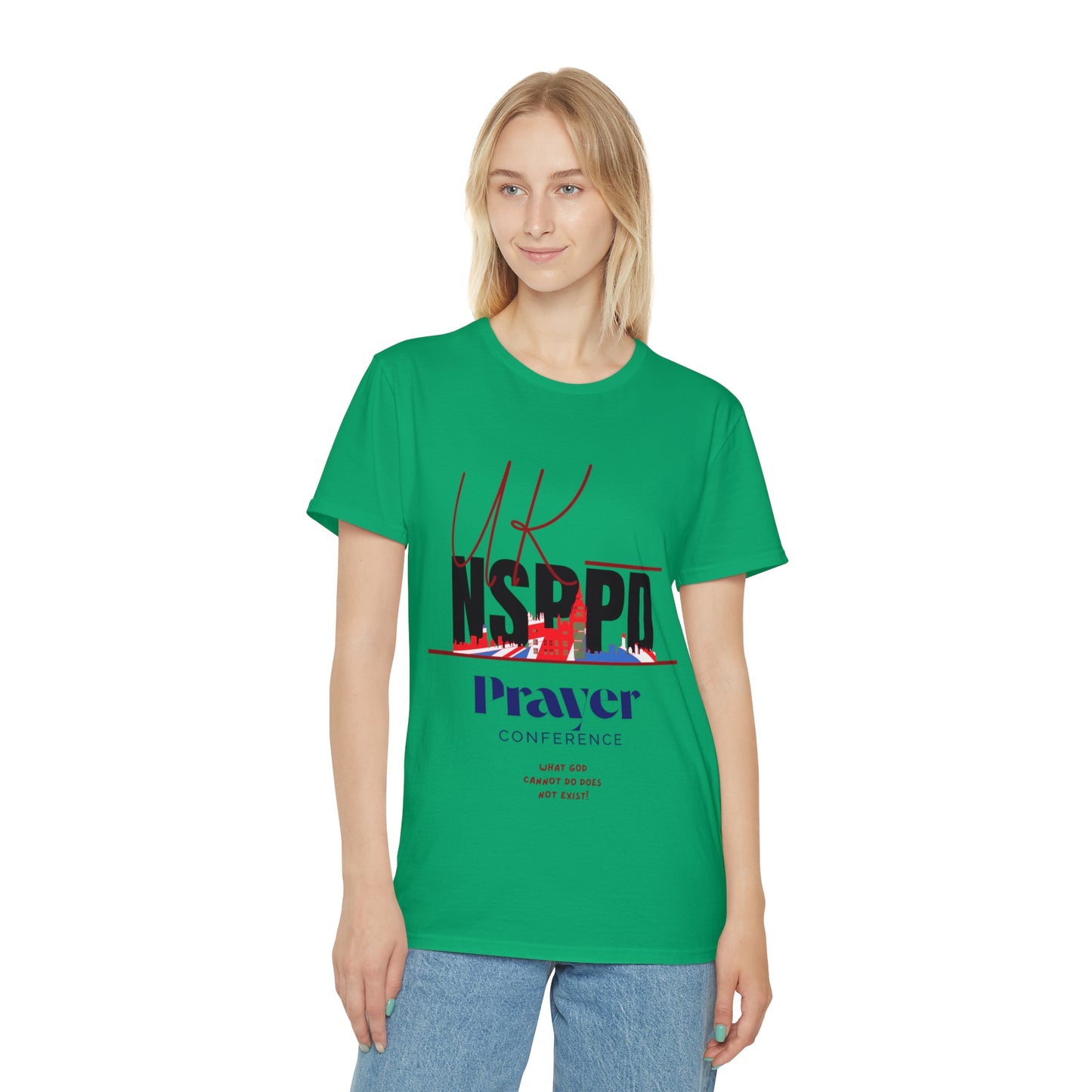 NSPPD UK Prayer Conference 2025 – Official Unisex Rocker T-Shirt