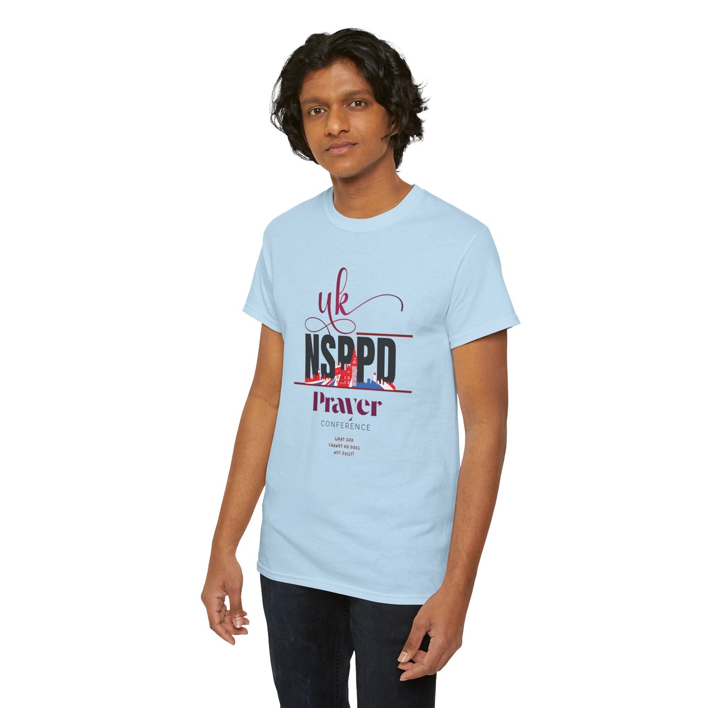 NSPPD UK Prayer Conference Unisex Heavy Cotton Tee,