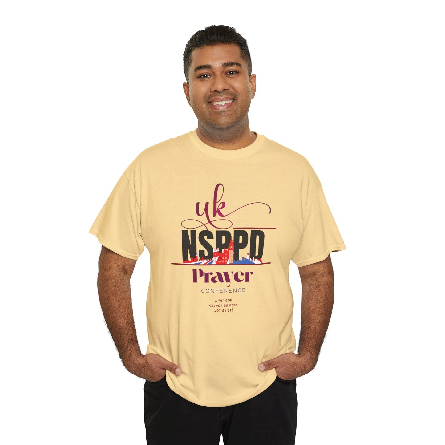 NSPPD UK Prayer Conference Unisex Heavy Cotton Tee,