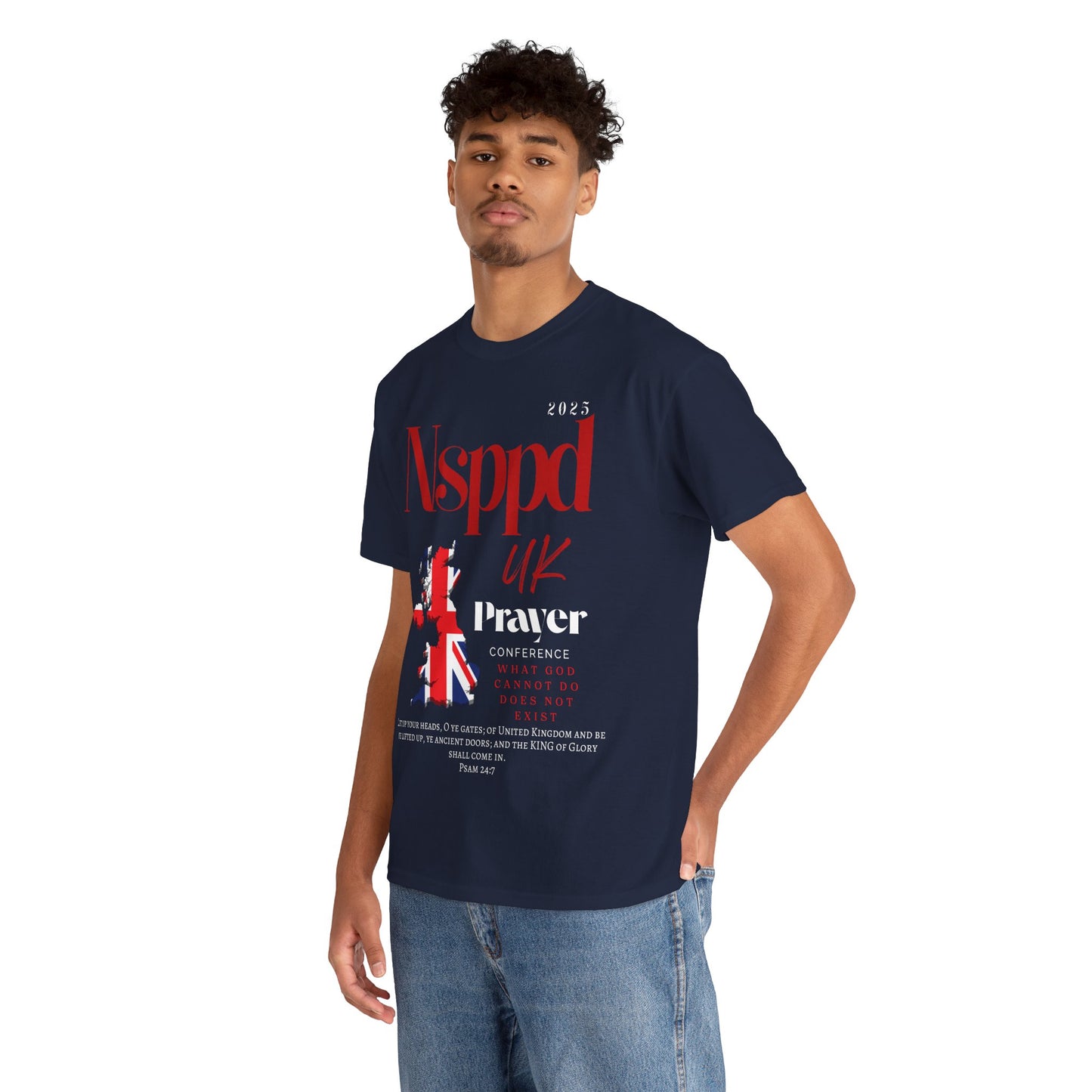 NSPPD UK Prayer Conference Unisex Heavy Cotton Tee