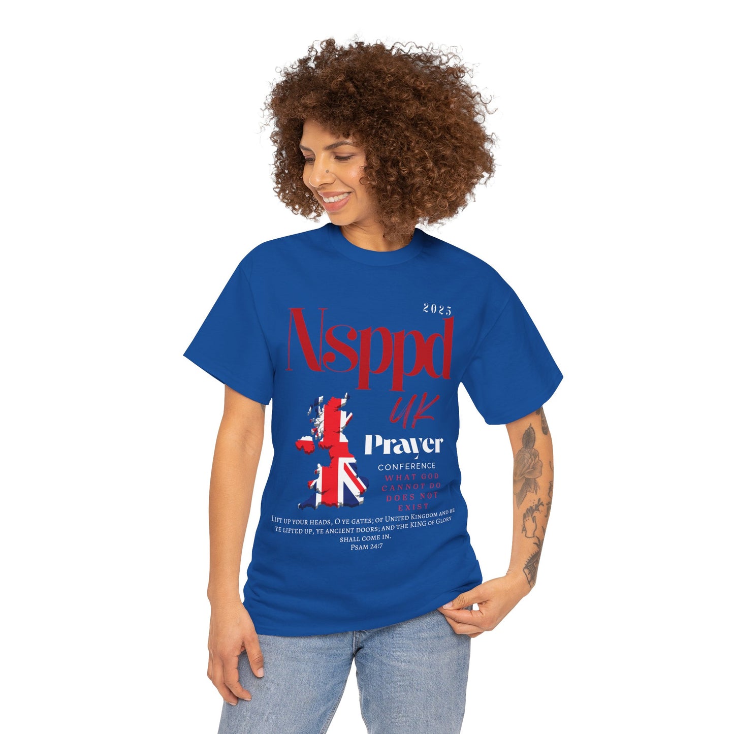 NSPPD UK Prayer Conference Unisex Heavy Cotton Tee