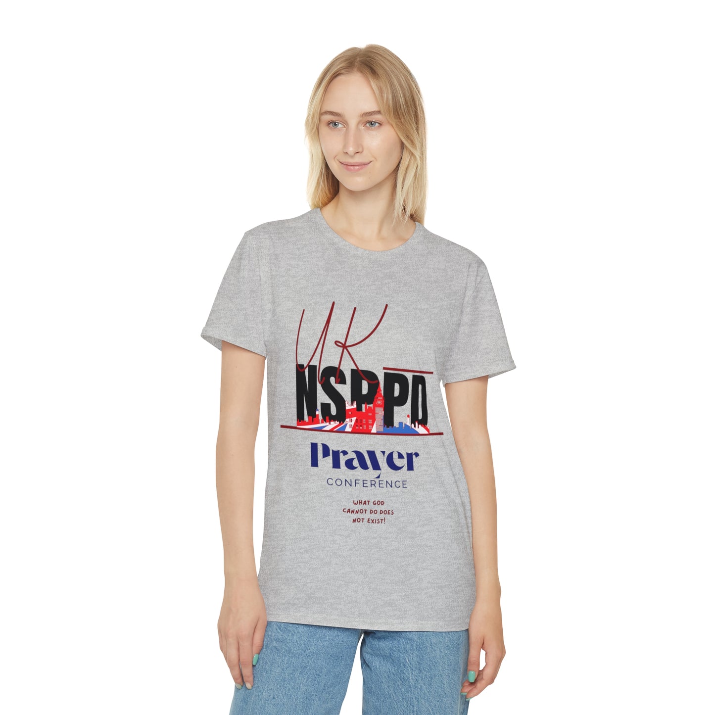NSPPD UK Prayer Conference 2025 – Official Unisex Rocker T-Shirt