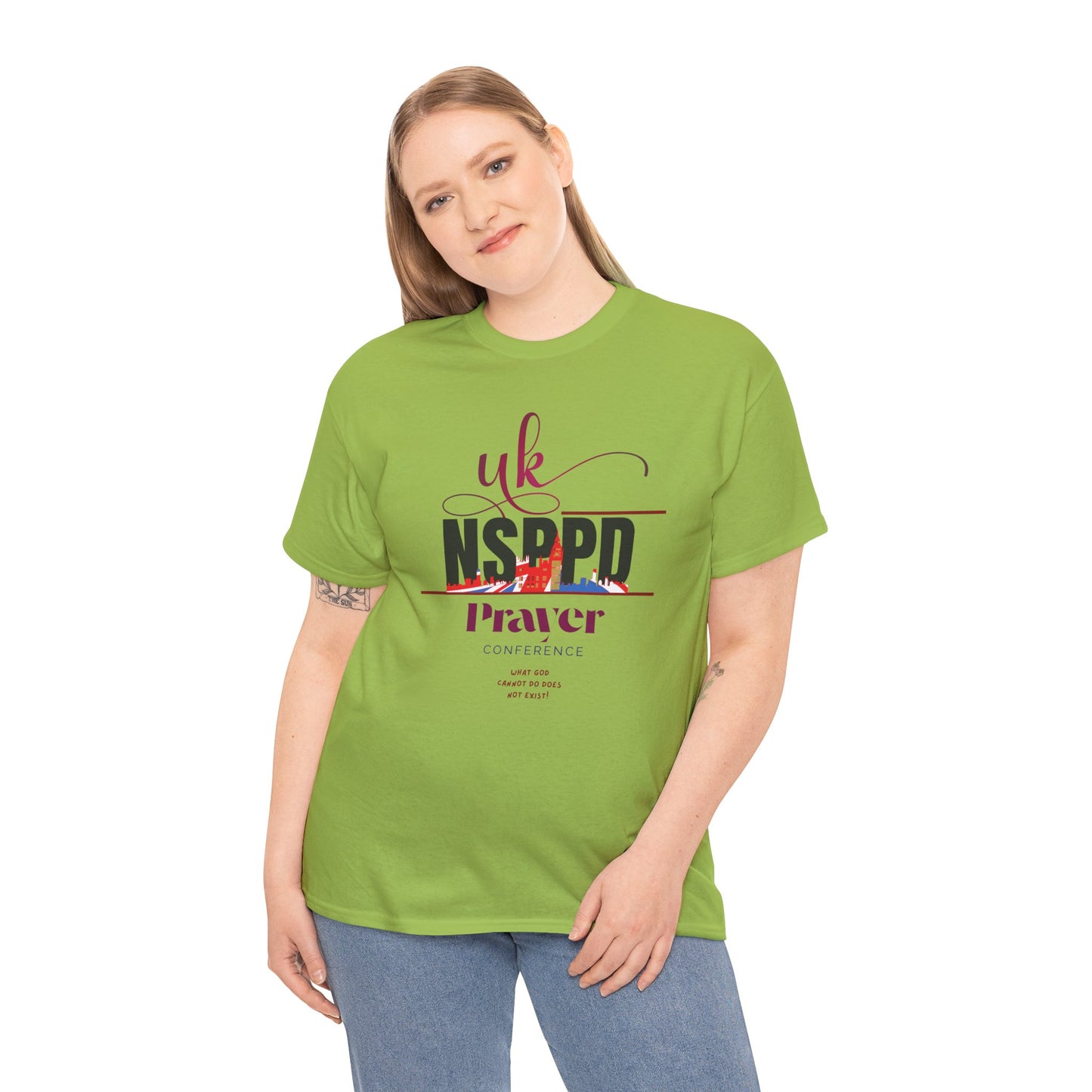 NSPPD UK Prayer Conference Unisex Heavy Cotton Tee,