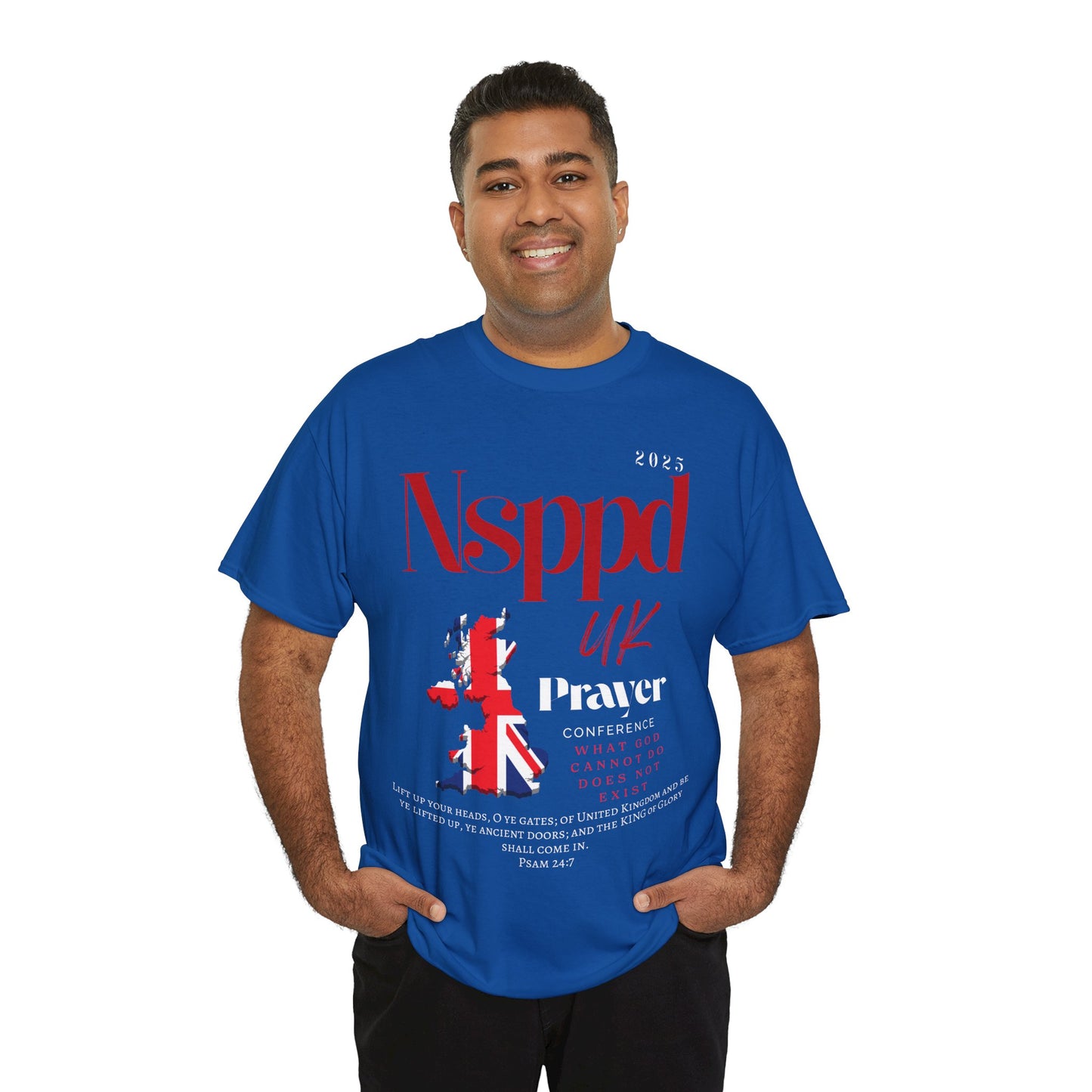 NSPPD UK Prayer Conference Unisex Heavy Cotton Tee