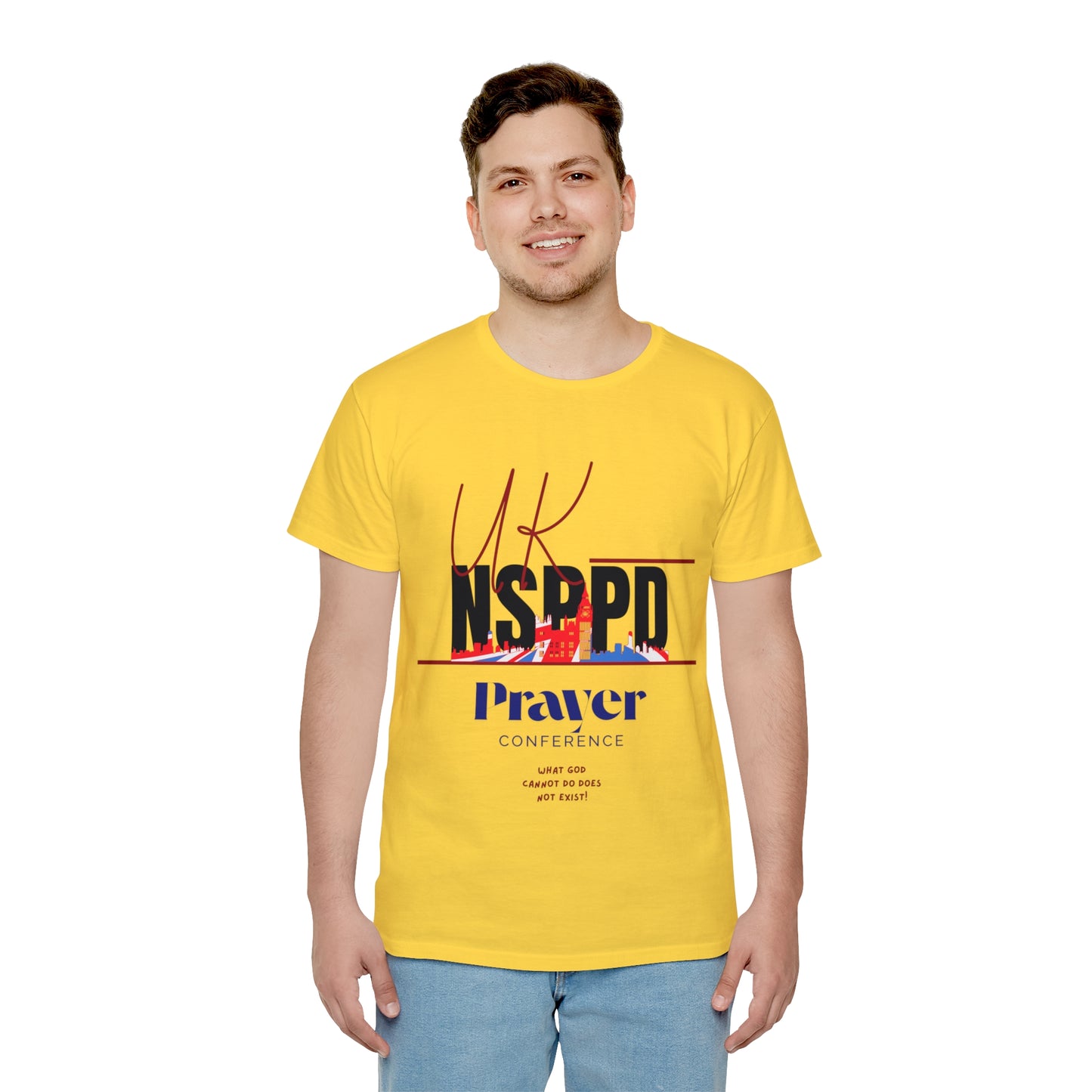 NSPPD UK Prayer Conference 2025 – Official Unisex Rocker T-Shirt