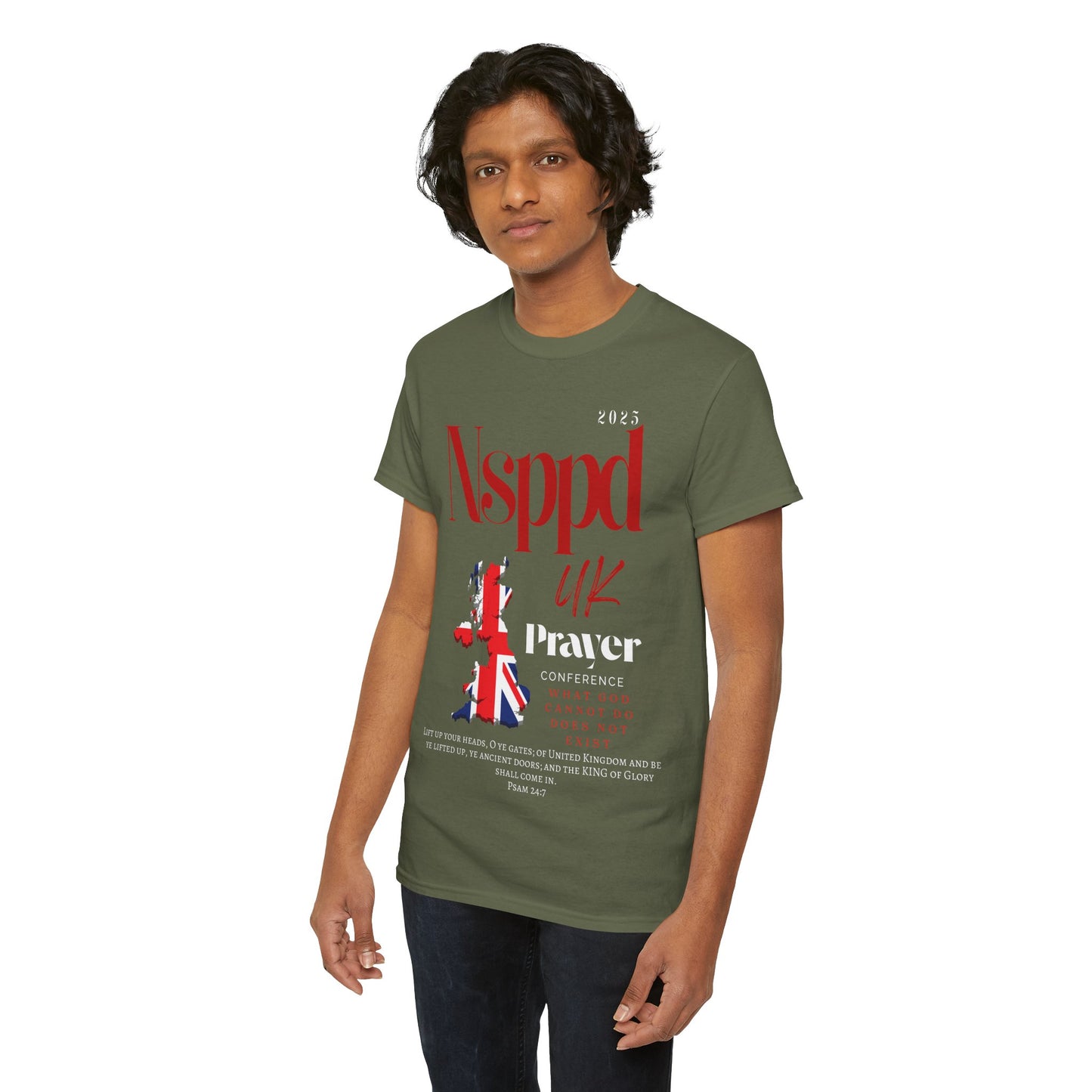 NSPPD UK Prayer Conference Unisex Heavy Cotton Tee