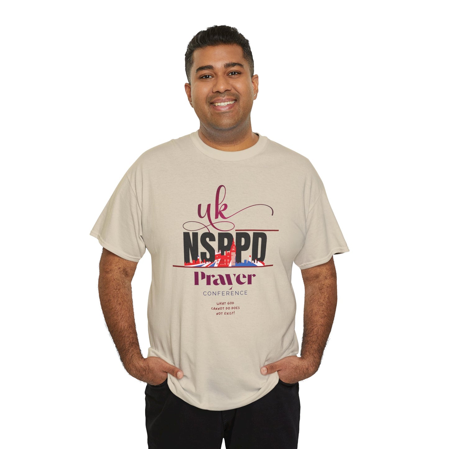 NSPPD UK Prayer Conference Unisex Heavy Cotton Tee,