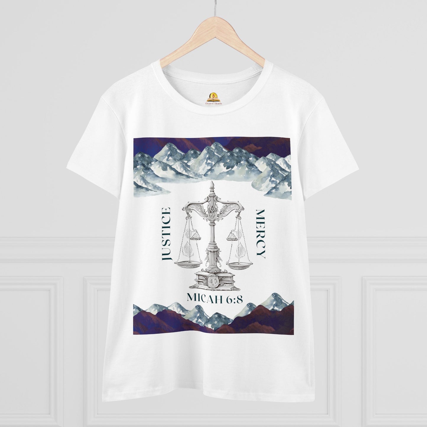 Justice & Mercy - Micah 6:8 Cotton Shirt for Women