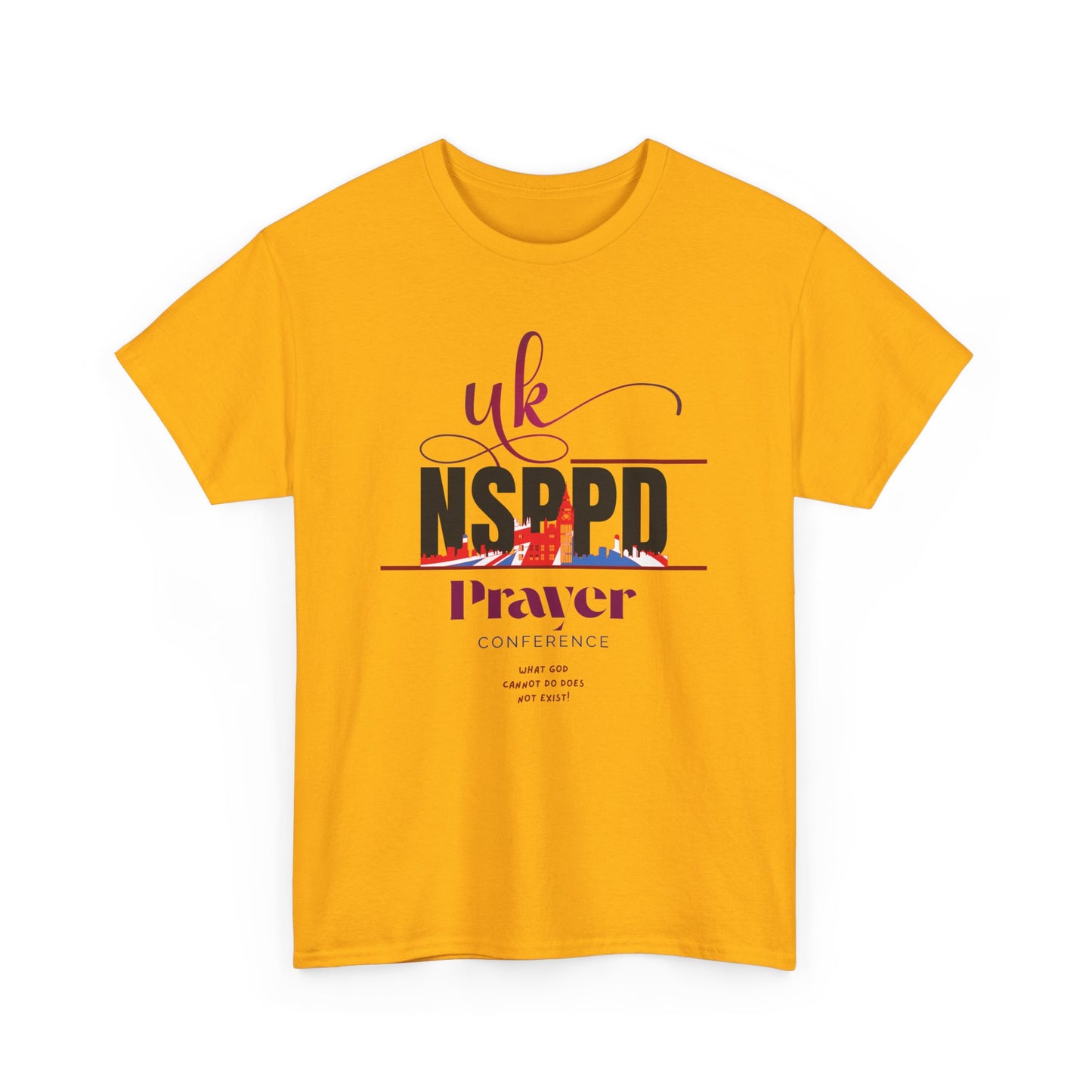 NSPPD UK Prayer Conference Unisex Heavy Cotton Tee,