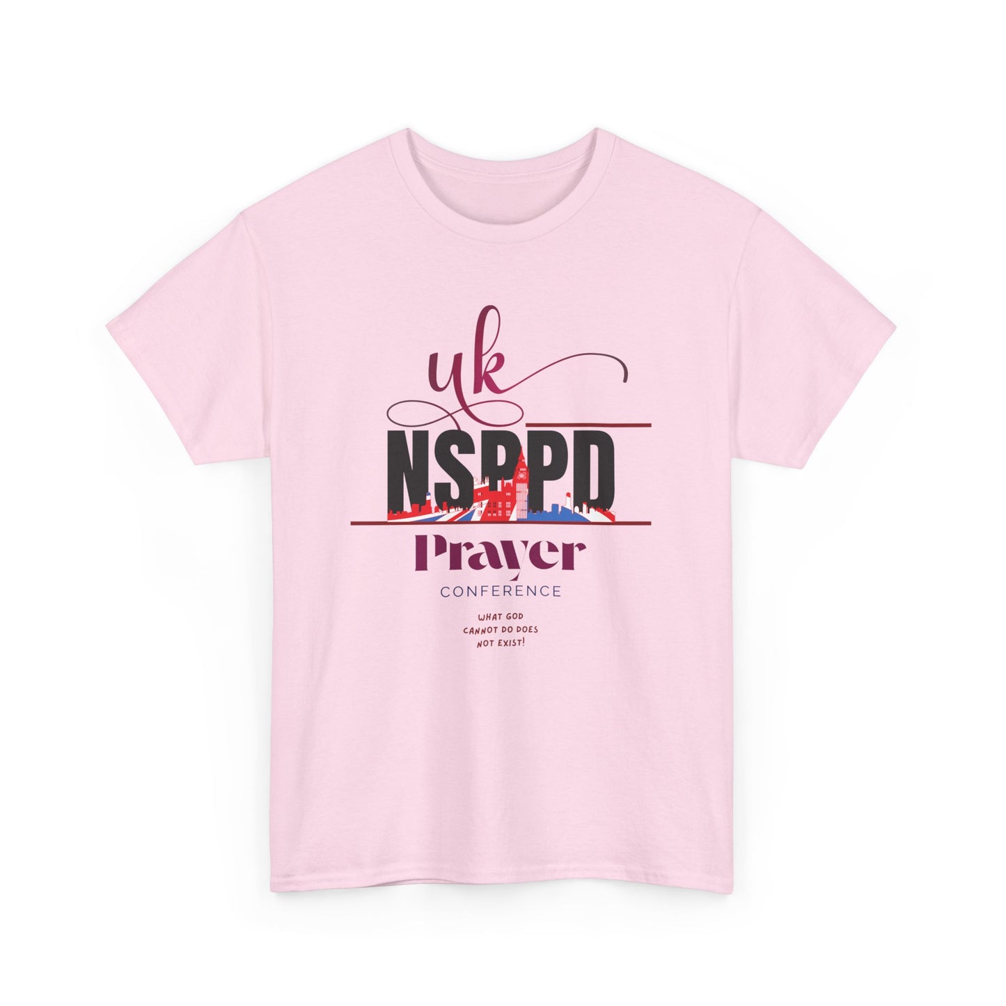 NSPPD UK Prayer Conference Unisex Heavy Cotton Tee,