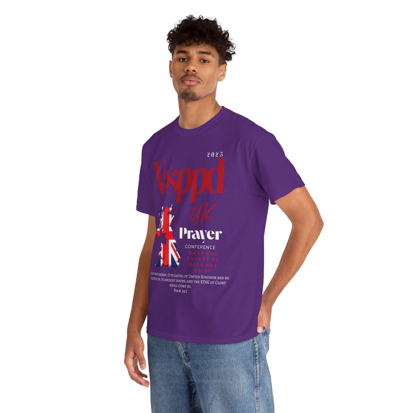 NSPPD UK Prayer Conference Unisex Heavy Cotton Tee