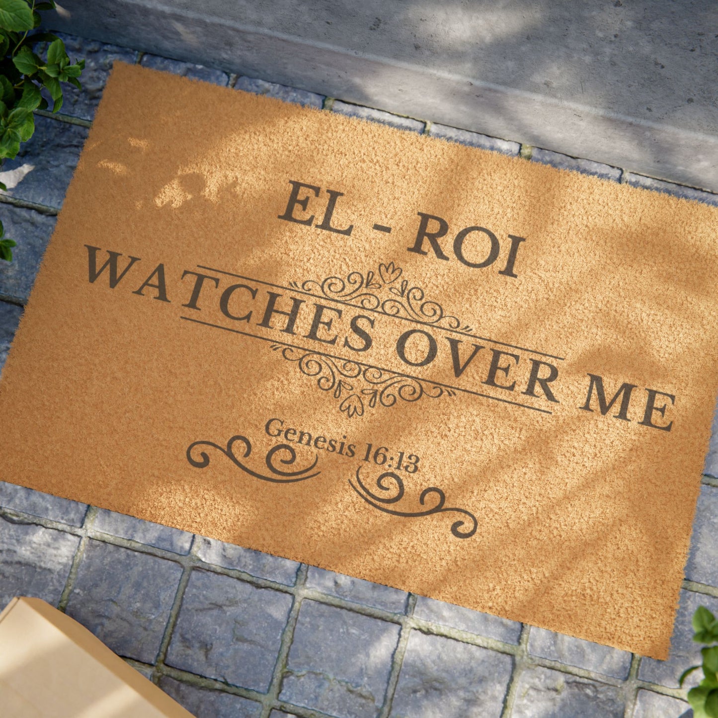 El-Roi Door Mat – "The God Who Sees Me"