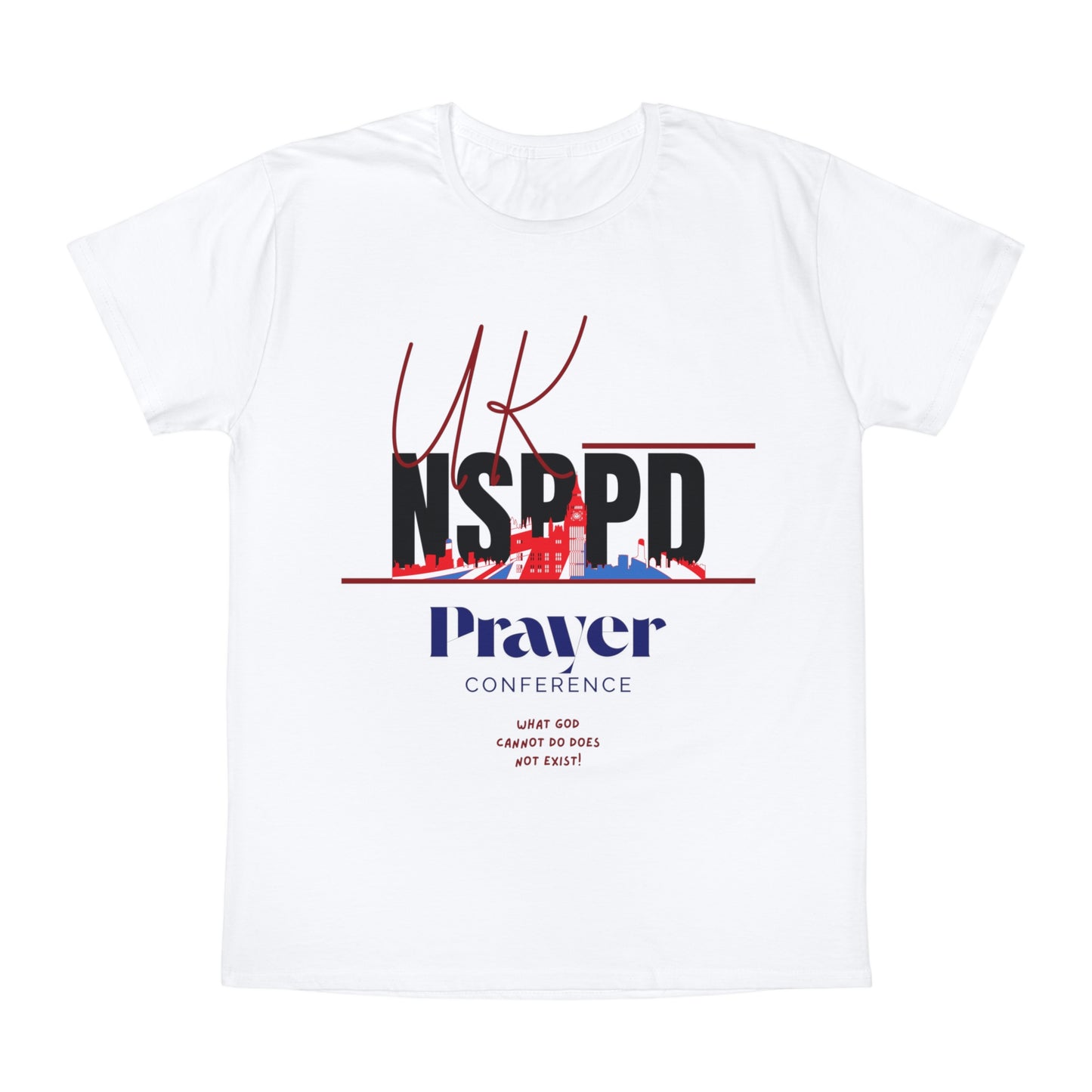 NSPPD UK Prayer Conference 2025 – Official Unisex Rocker T-Shirt