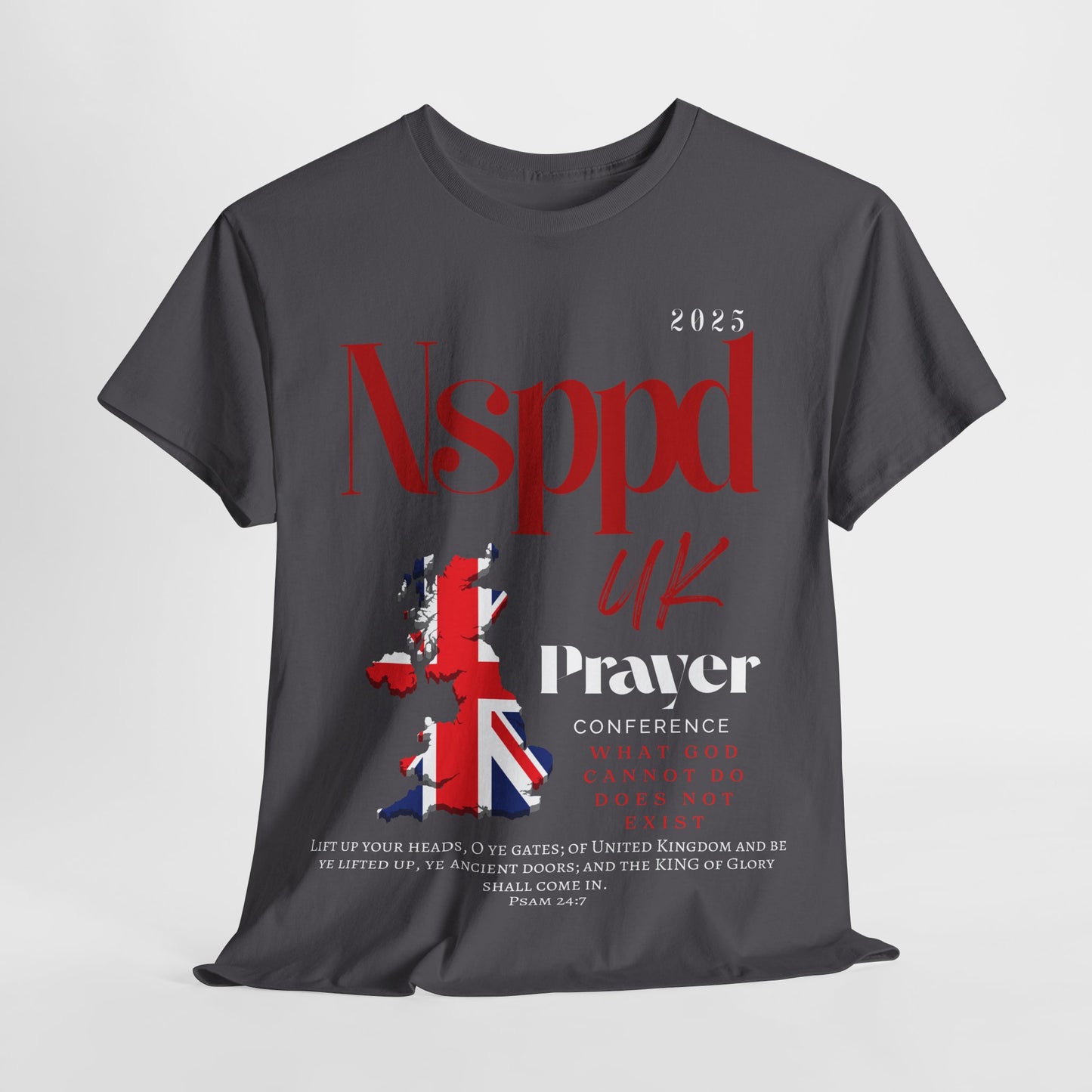 NSPPD UK Prayer Conference Unisex Heavy Cotton Tee