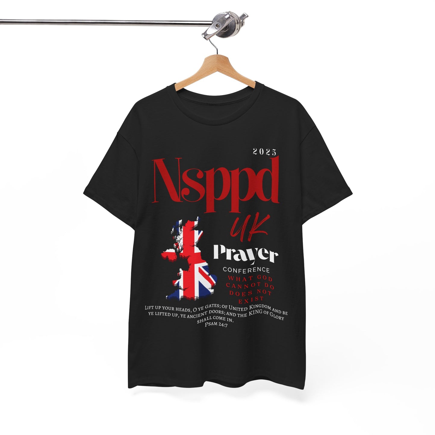 NSPPD UK Prayer Conference Unisex Heavy Cotton Tee