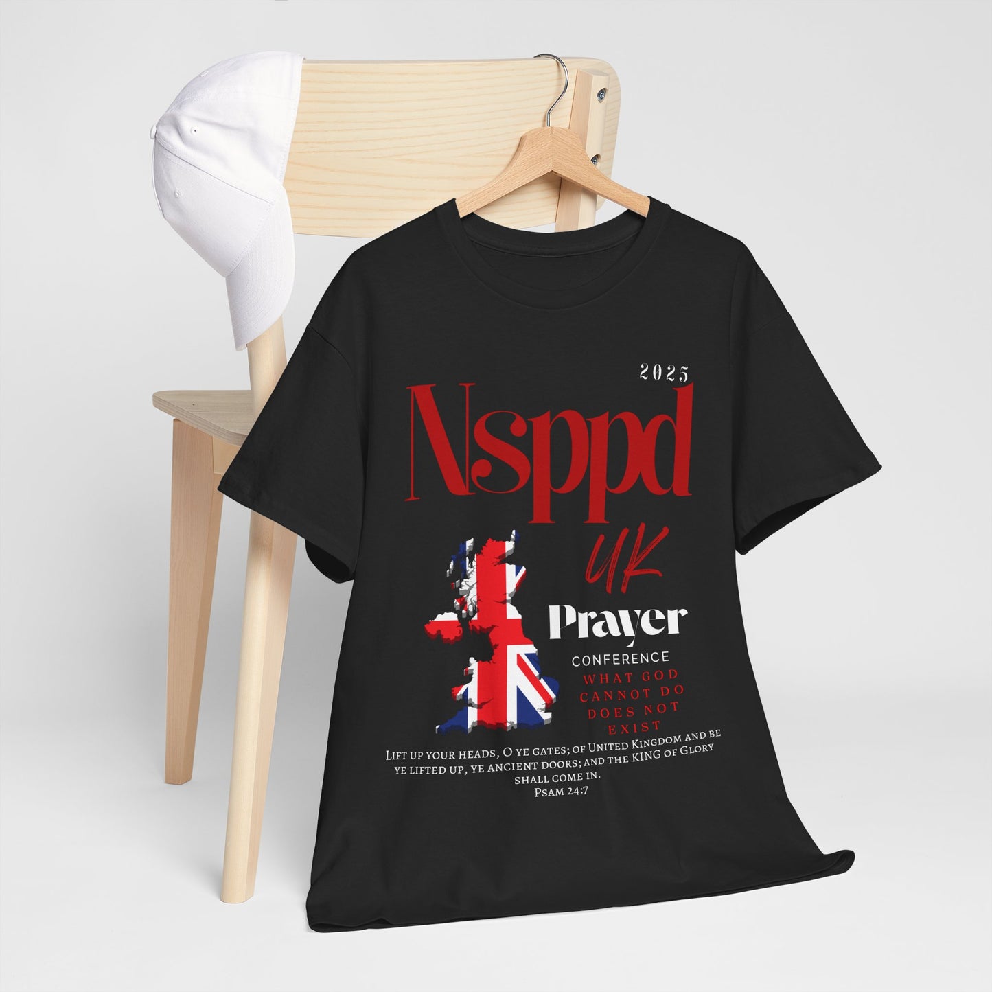 NSPPD UK Prayer Conference Unisex Heavy Cotton Tee
