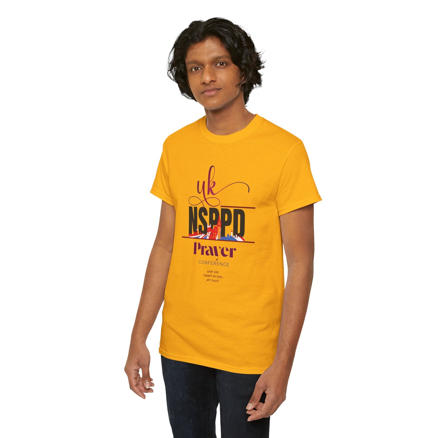 NSPPD UK Prayer Conference Unisex Heavy Cotton Tee,