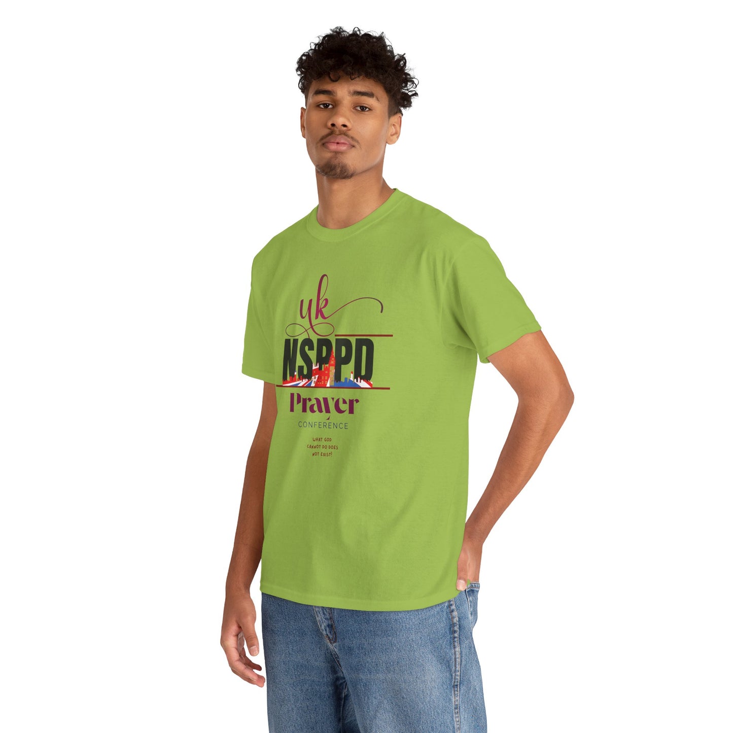 NSPPD UK Prayer Conference Unisex Heavy Cotton Tee,