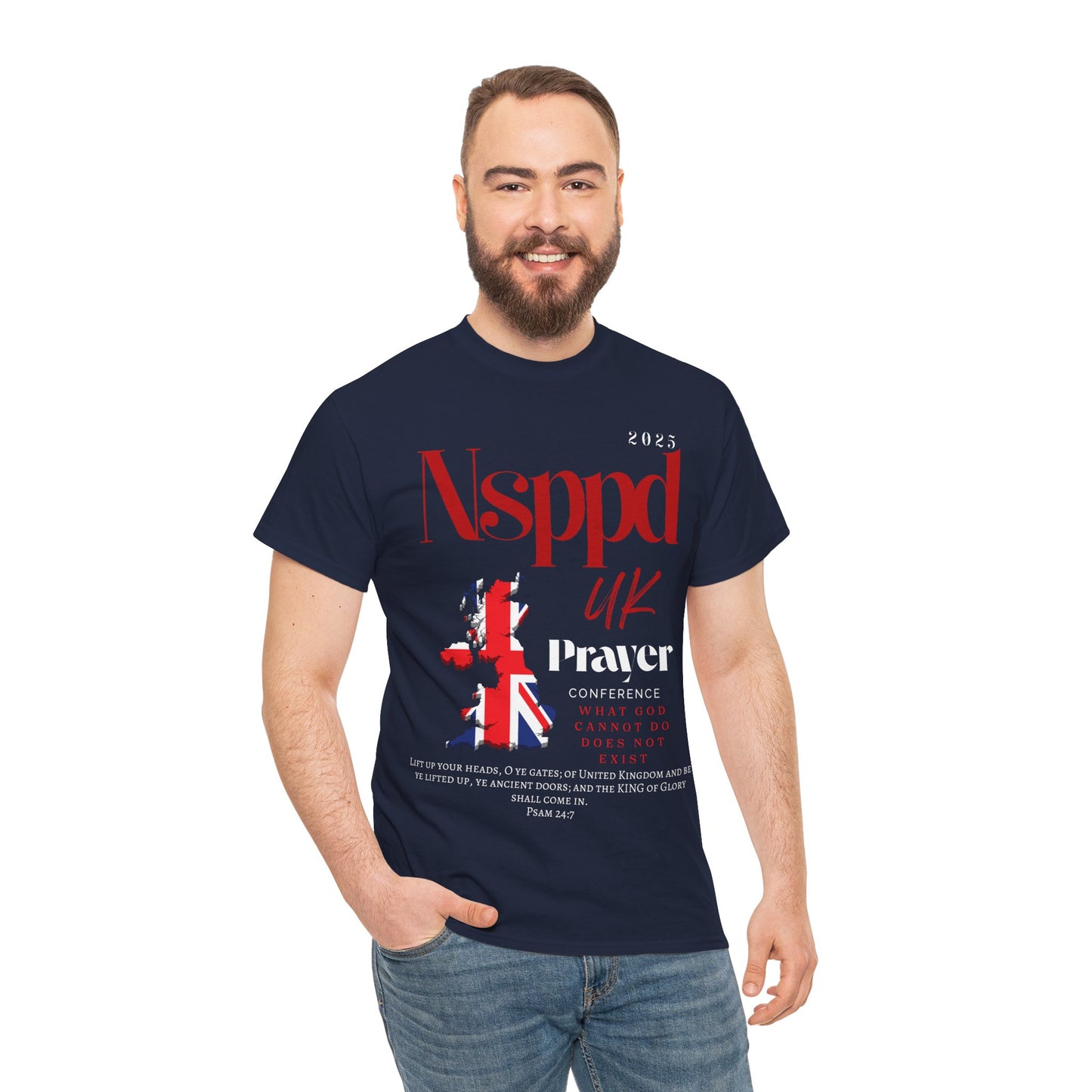 NSPPD UK Prayer Conference Unisex Heavy Cotton Tee