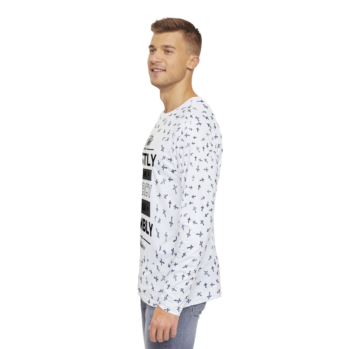 Act Justly Men's Long Sleeve Shirt