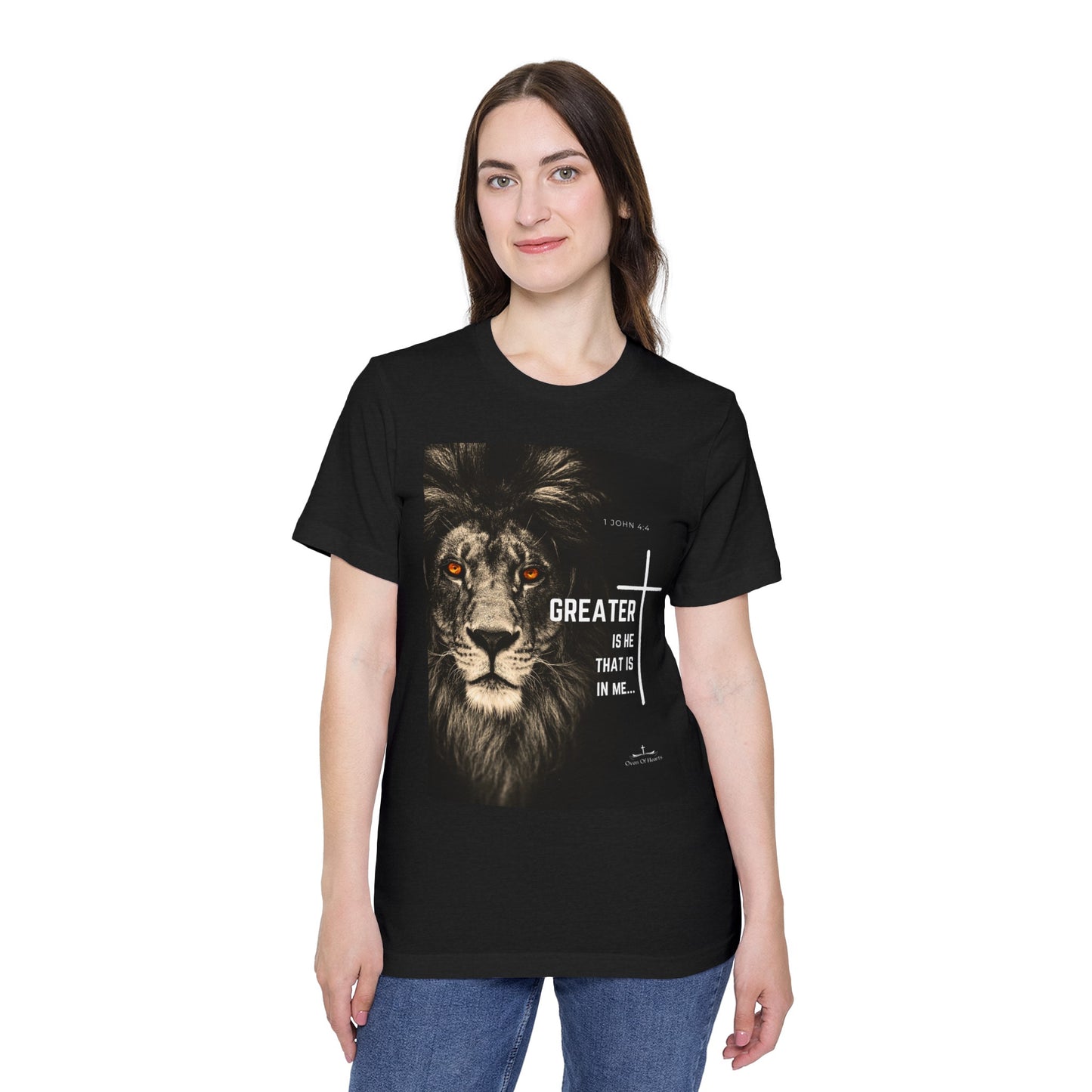 Greater is HE than he Unisex Softstyle T-Shirt